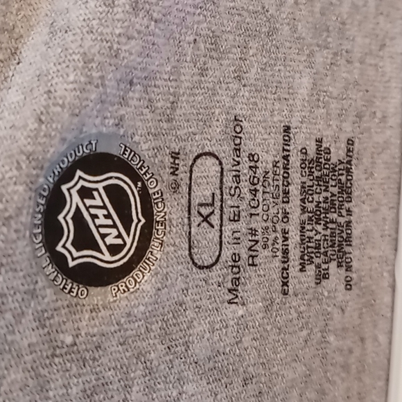 NHL Phila Flyers Since 1967 Logo Men's Grey Tee Shirt SZ XL - Picture 4 of 7